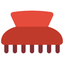 Hair clip icon