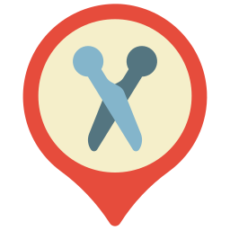 pin de ubicación icono