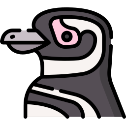 pinguino di magellano icona
