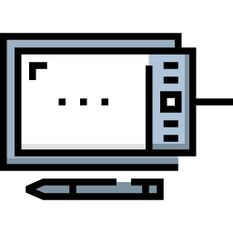 tablet gráfico Ícone