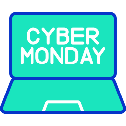 Cyber monday icon