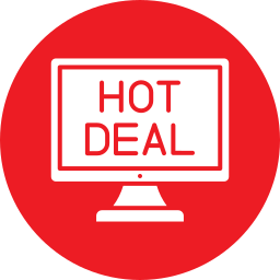 Hot deal icon