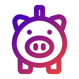 Piggy bank icon