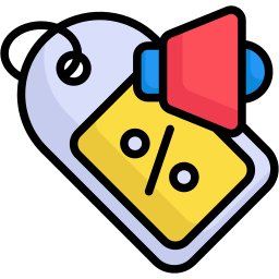 Discount coupon icon