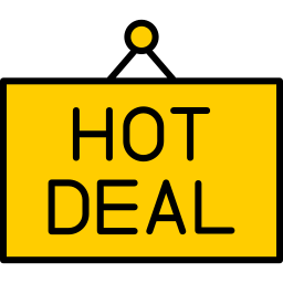 Hot deal icon