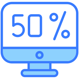 Online discount icon