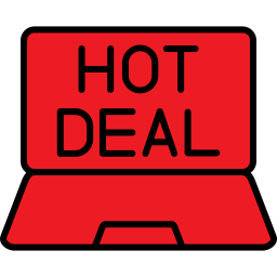 Hot deal icon