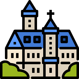 le château de neuschwanstein Icône
