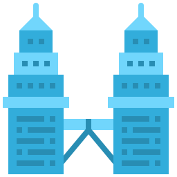 Petronas twin tower icon