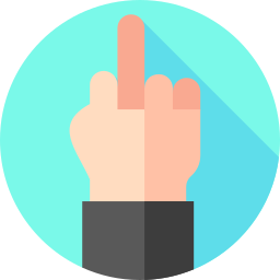 Middle finger icon