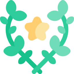 Laurel crown icon
