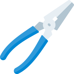 Needle nose pliers icon