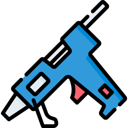 Glue gun icon