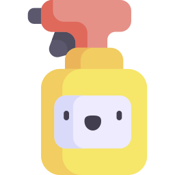 Cleaning spray icon