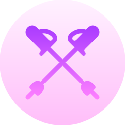 Ski sticks icon