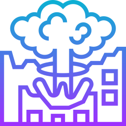 bombe nucléaire Icône