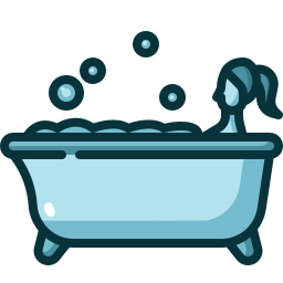 Bath tub icon