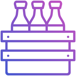 Bottle rack icon