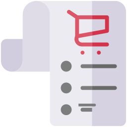 Shopping list icon