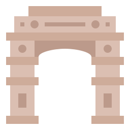 puerta de la india icono