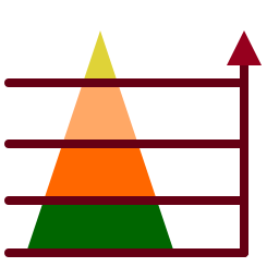 pyramide Icône