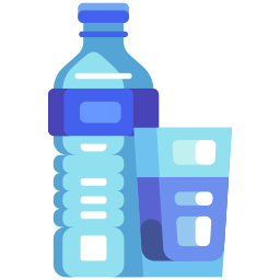 Mineral water icon