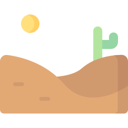 deserto Ícone