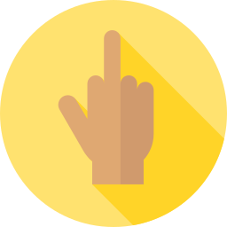 Middle finger icon