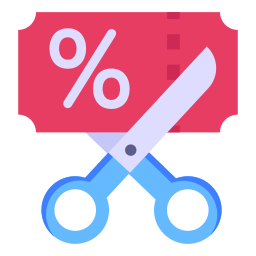 Price cut icon