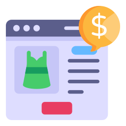 Online shop icon