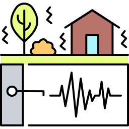 sismología icono