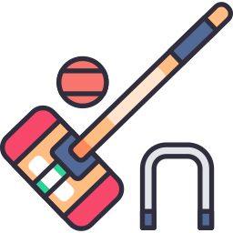 juego de croquet icono