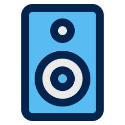 luidsprekerbox icoon