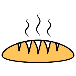 Хлеб иконка