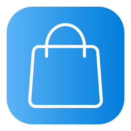 Shop bag icon