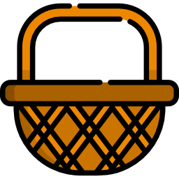 cesta de picnic icono