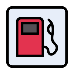 Petrol station icon