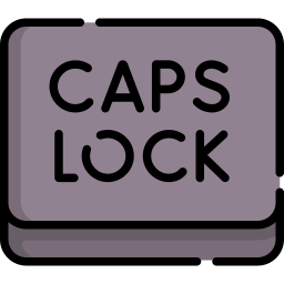 caps lock Ícone