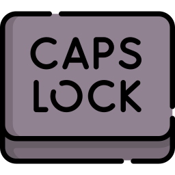 caps lock icon