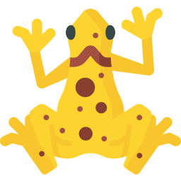złota żaba ikona