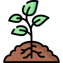 raíces icono