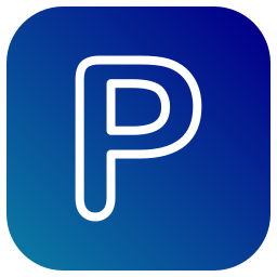 文字p icon