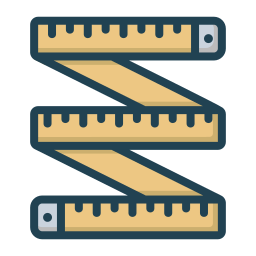 Measure tape icon