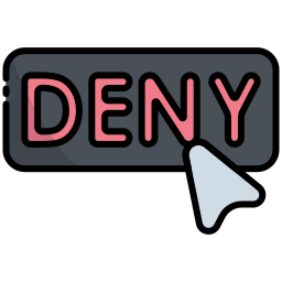 Deny icon