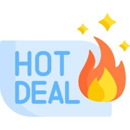 Hot deal icon