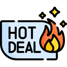 Hot deal icon