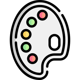 Paint palette icon