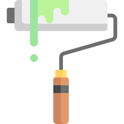 Paint roller icon