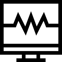 Electrocardiogram icon