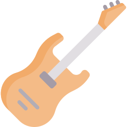 guitarra icono